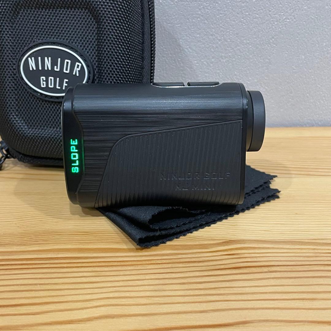 美品NINJOR GOLF NJ MINI OLED レーザー距離計3点間計測