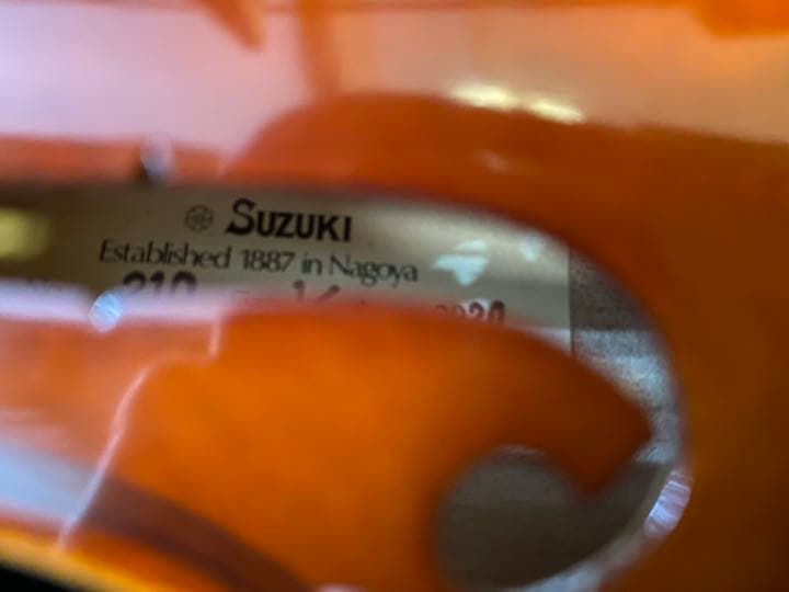 鈴木バイオリン バイオリンセット 210 1/10