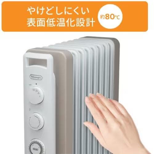 [美品] 暖房器具 デロンギ オイルヒーター RHJ21F0812-WH