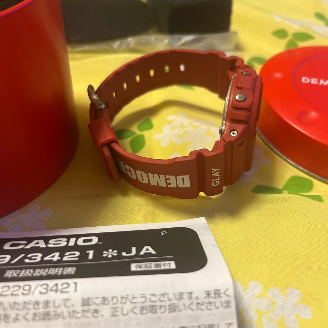 GLAYグッズTERUプロデュースG-SHOCK限定品