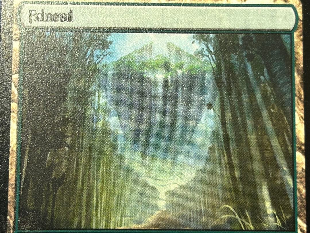 MTG エラーカード　1枚　島　森　メルカリ限定出品