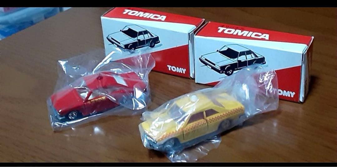 【4台セット】トミカ　オリジナルブルーバード　1/64 消防庁　日本道路公団他
