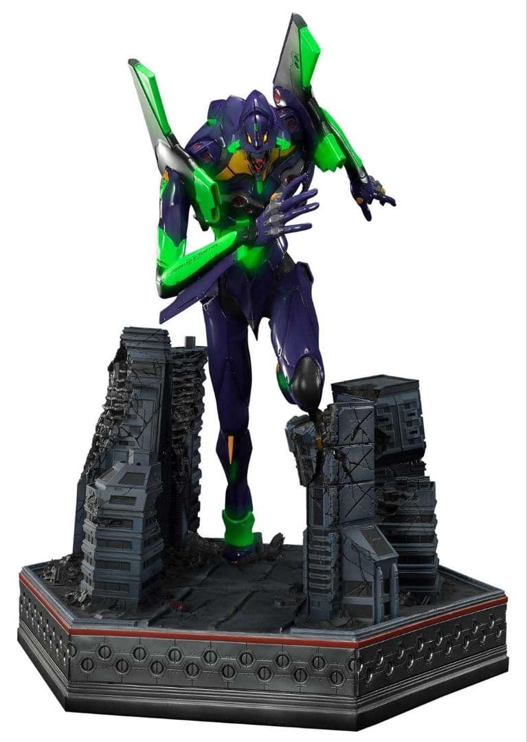 エヴァンゲリオン 初号機 夜間戦闘版 Prime1スタジオ フィギュア