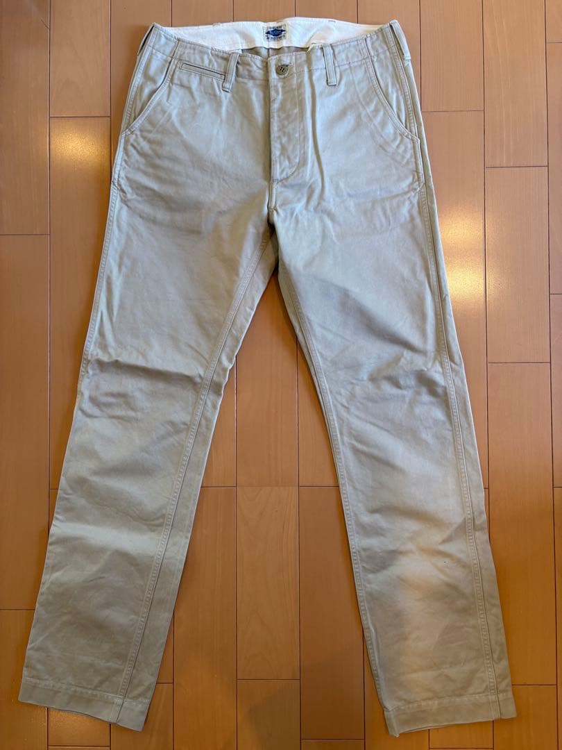 The REAL McCOY’S CHINO TROUSERS