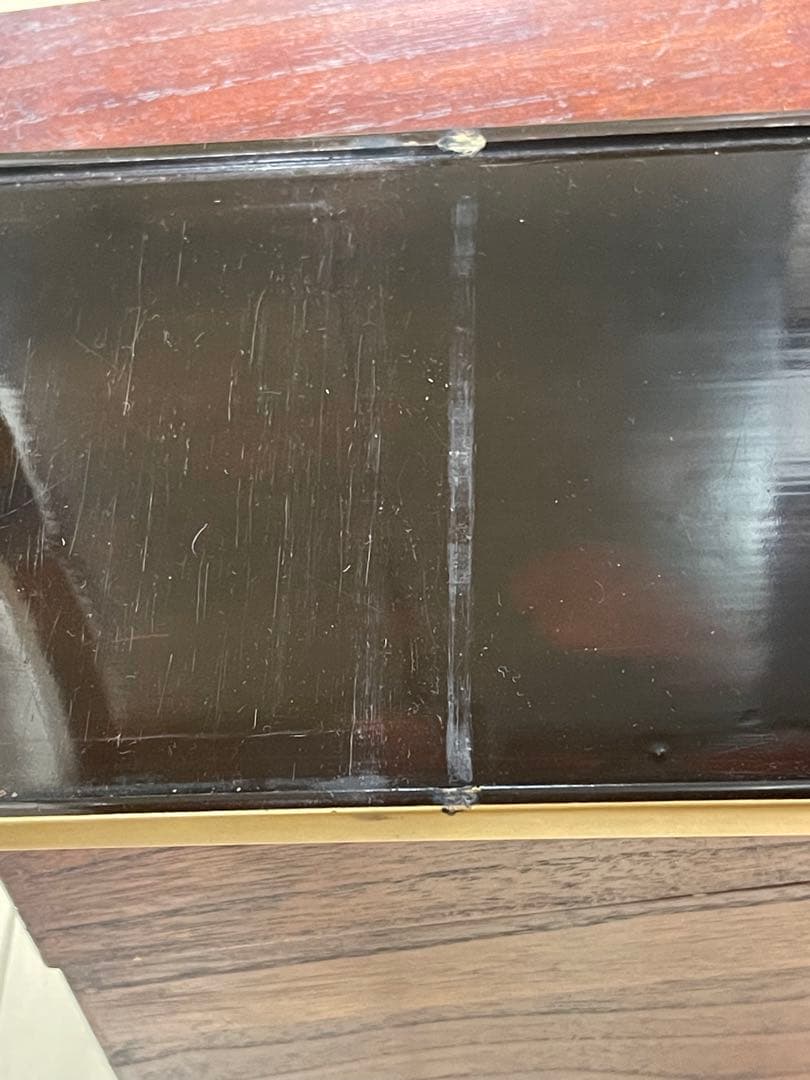 【茶道具】蒔絵野弁当　野点　弁当箱　花見重　年代物　漆器　金蒔絵　重箱