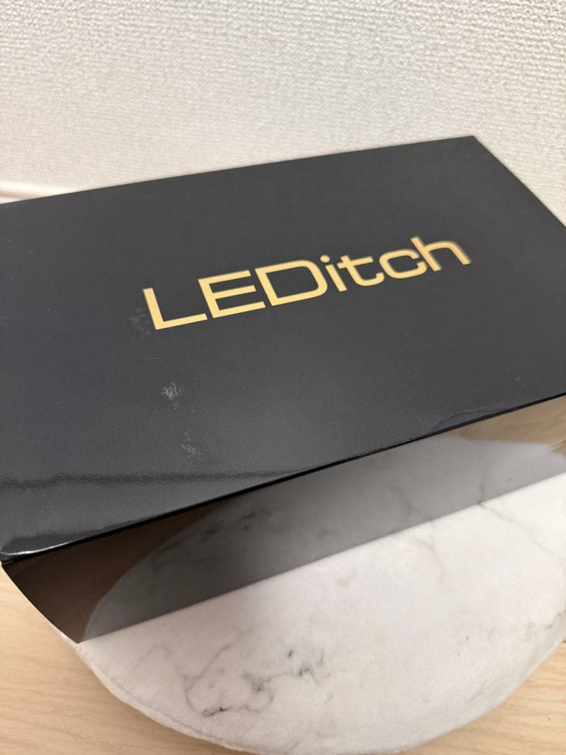 値下げ！　美品 LEDitch レディッチ ブラック 脱毛器 美顔器