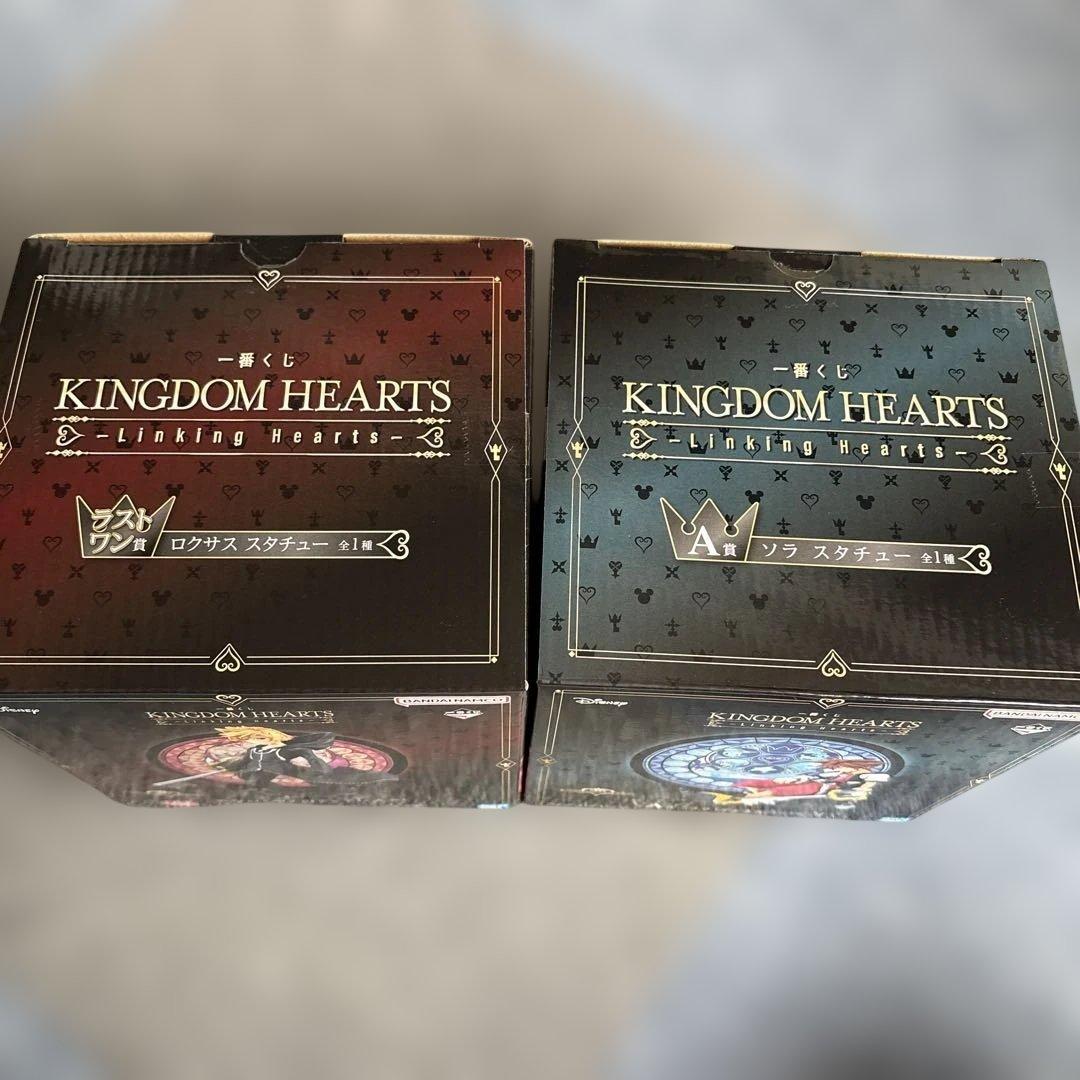 KINGDOM HEARTS ロクサス & ソラ フィギュアセット