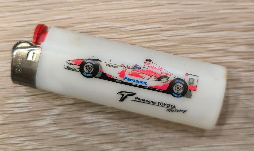 【激レア】PanasonicトヨタF1 BIC製ライターtoyota 非売品