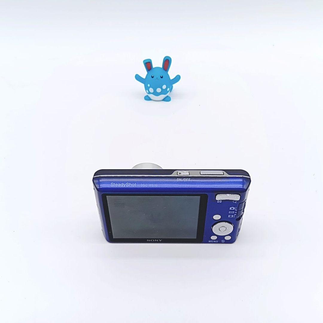 SONY Cyber-shot DSC-W610 コンデジ ブルー ソニー