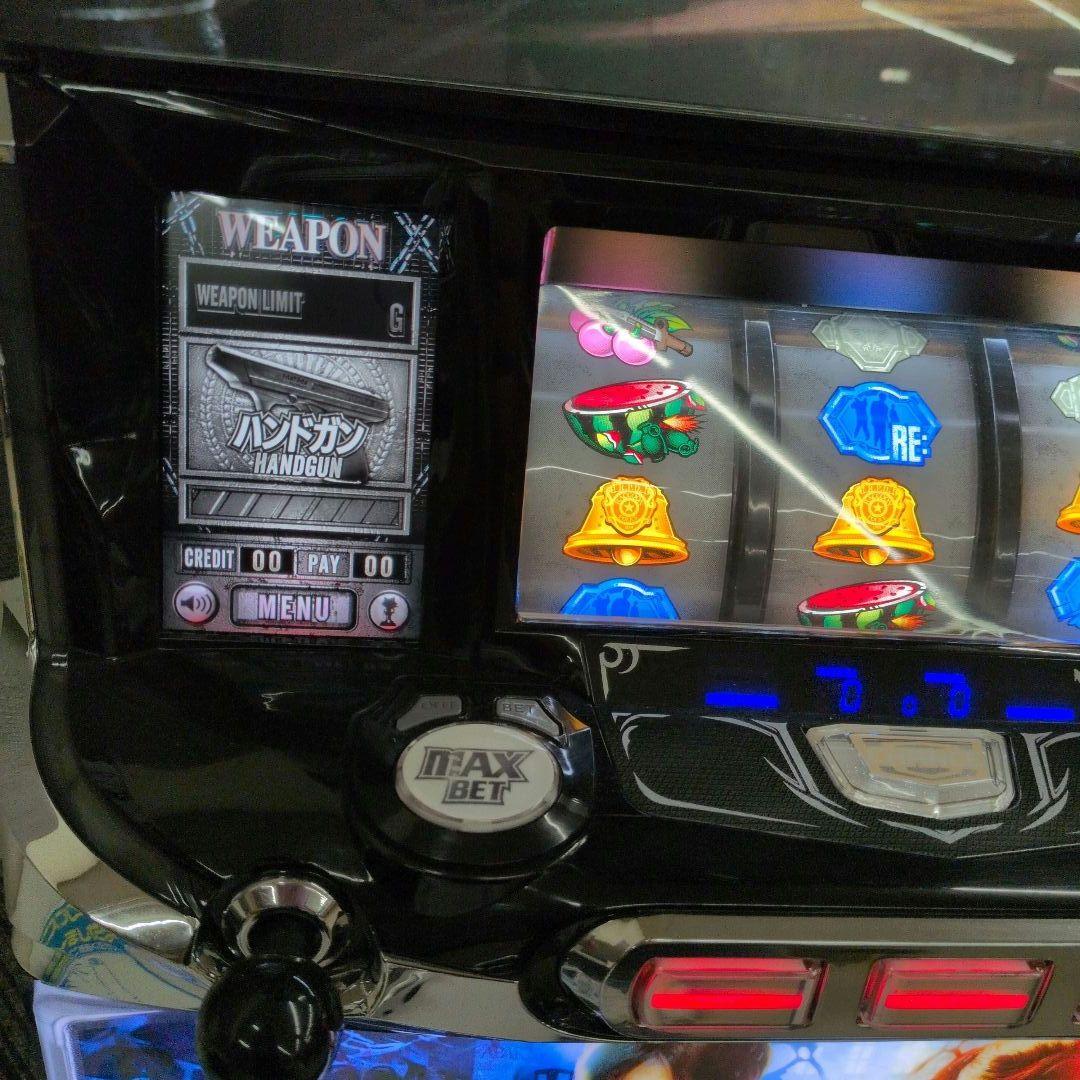 パチスロ実機　バイオハザード RE:2 不要機付　送料無料