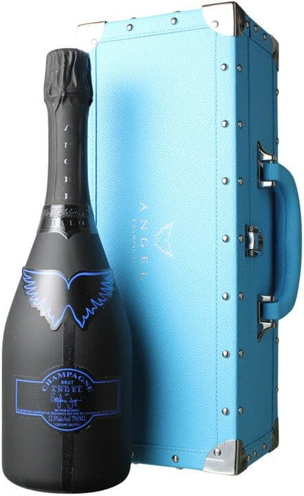 【未開栓】ANGEL シャンパン ヘイロー ブルー 750ml 専用ケース付