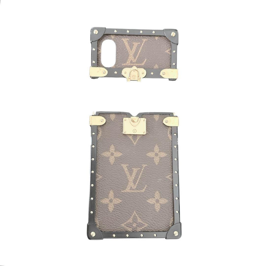 ［極美品］ヴィトン　iPhone X ケース アイトランク