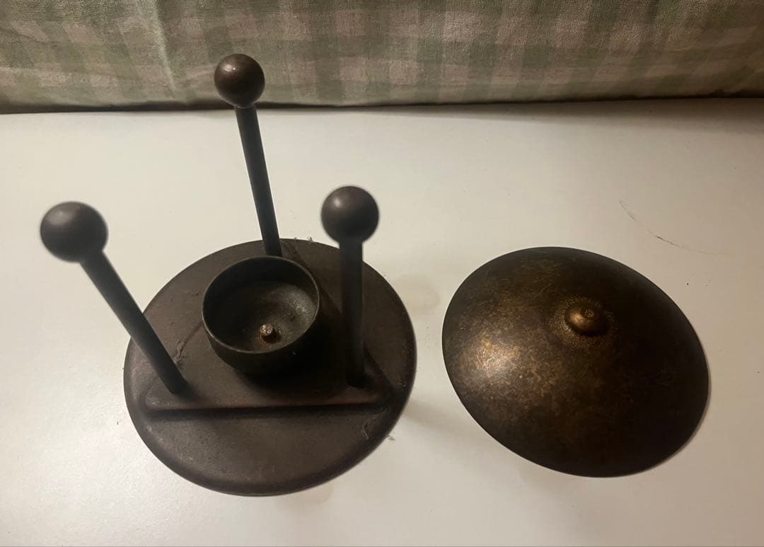 アンティーク風キャンドルホルダーセット