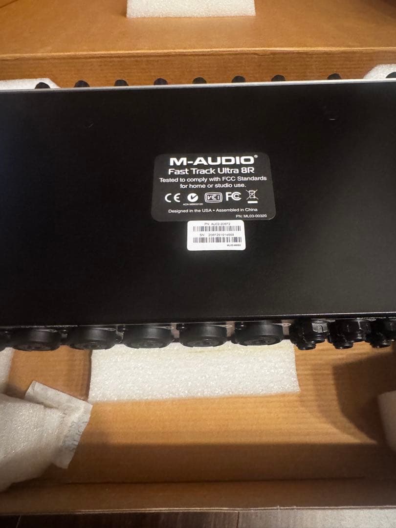 M-Audio Fast Track Ultra 8R 動作確認済
