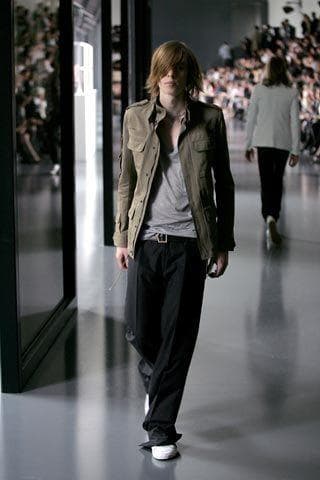 未使用 05SS DIOR HOMME タンクトップ グレー size:L