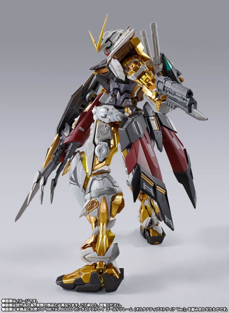 【新品未使用】L BUILDガンダムアストレイゴールドフレームとディバイ