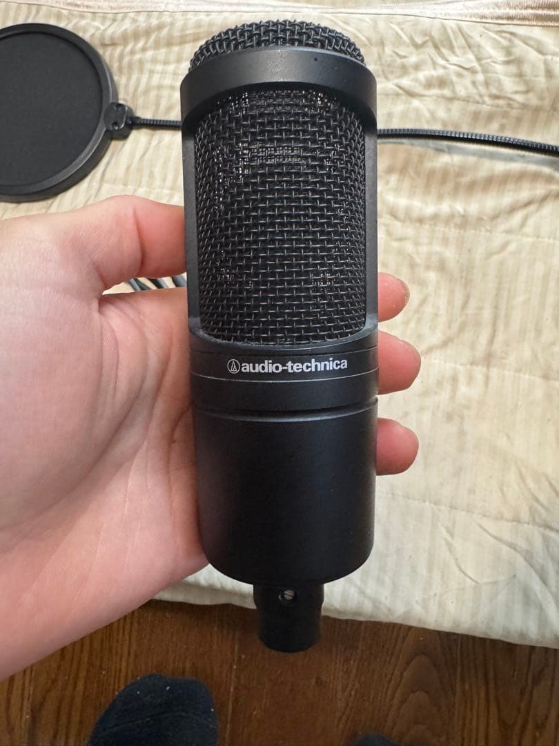 タ*ル様 audio-technica at2020 ポップフィルター付き