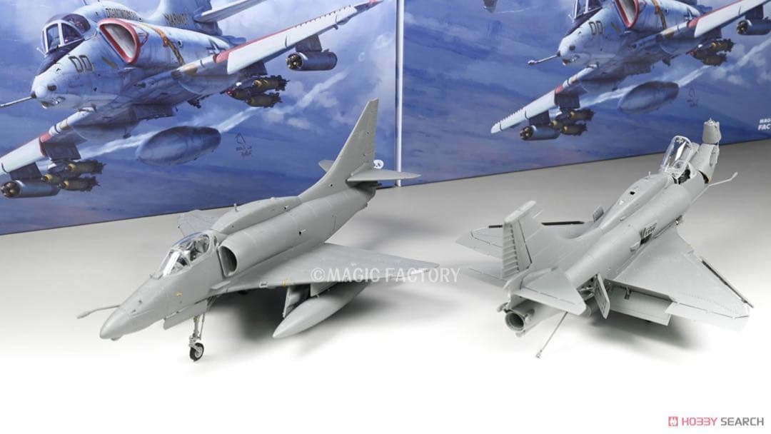 1/48 マジックファクトリー A-4M スカイホーク ＋搭乗員フィギュア付