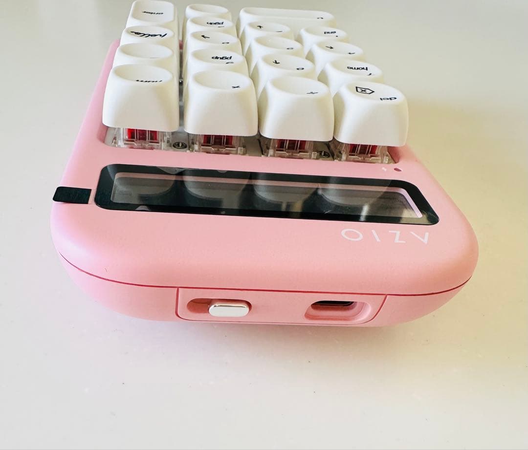 AZIO PINK BLOSSOMテンキー カスタム 電卓 韓国