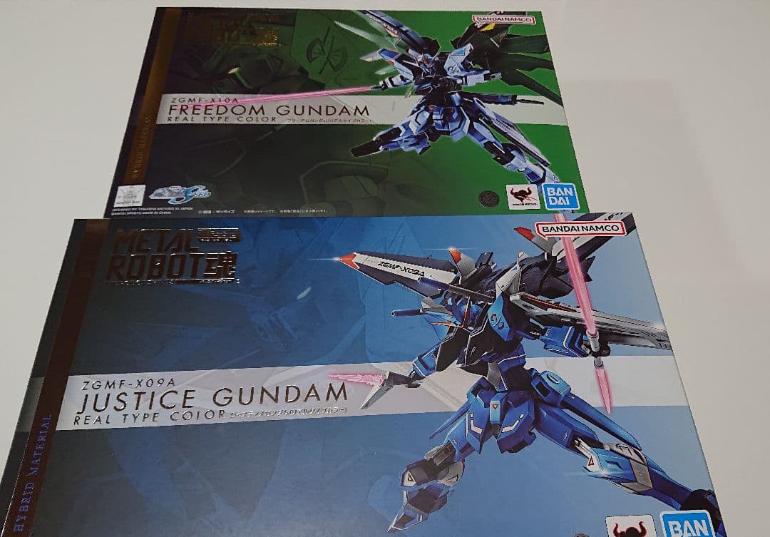 定価以下 L ROBOT魂 ジャスティス 、フリーダム (リアルタイプ)