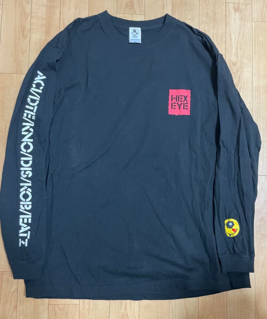 石野卓球 ロンT XL ブラック