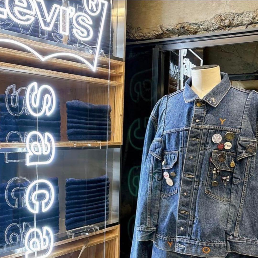 Levi’s sacai ピンズ 3種セット リーバイス サカイ シルバー