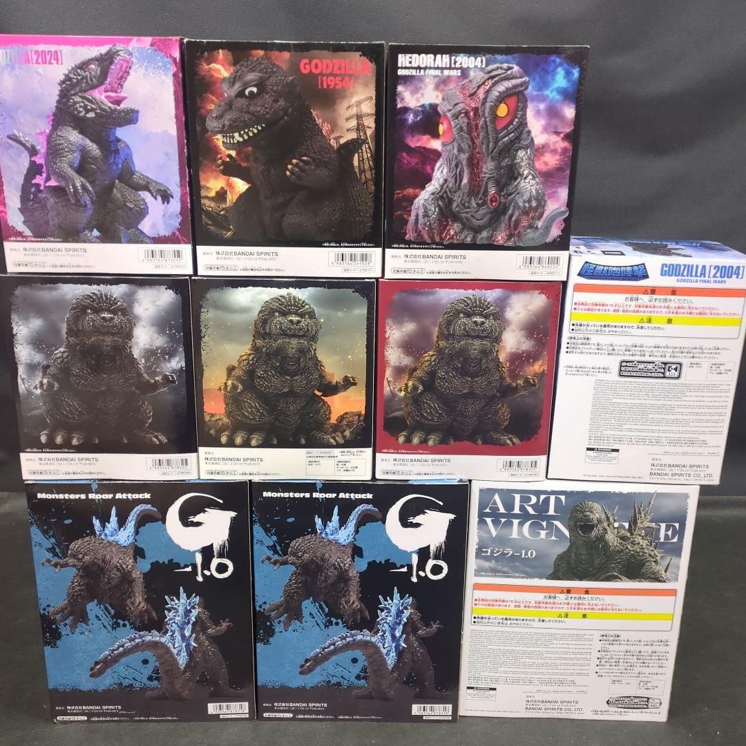 ゴジラ-1.0　怪獣咆哮撃　鎮座獣　2023 2024 1954 他　フィギュア