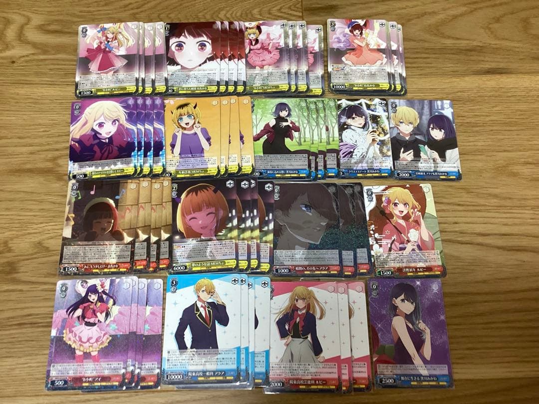 ヴァイスシュヴァルツ 推しの子　デッキとパーツ