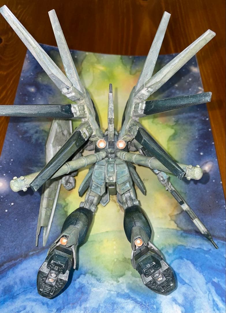 νガンダム全塗装アニメ塗りおまけつきハイニューガンダムガンプラプラモデル