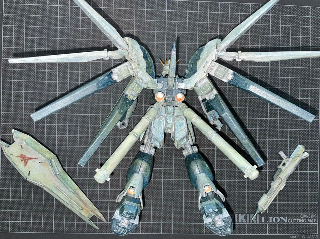 νガンダム全塗装アニメ塗りおまけつきハイニューガンダムガンプラプラモデル