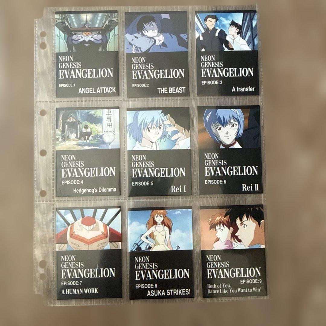 エヴァンゲリオン　カードダスマスターズ第壱集　コンプ品　アルバムバインダー付