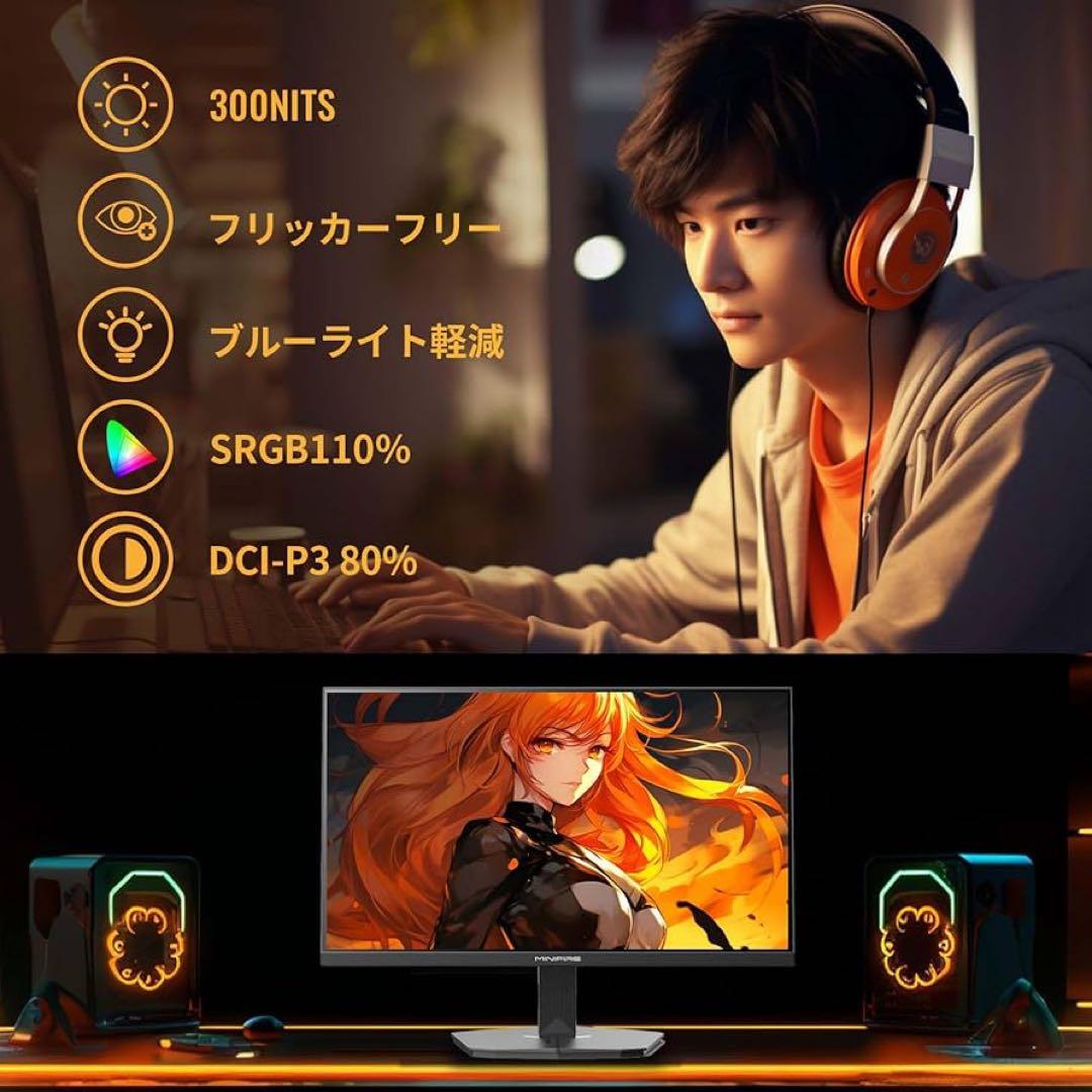 MINIFIRE モニター 180hz