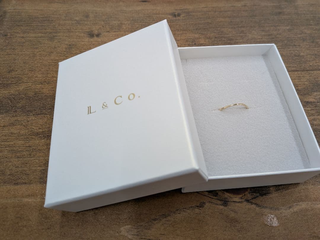 【キラキラ星】L & Co. ゴールドリング