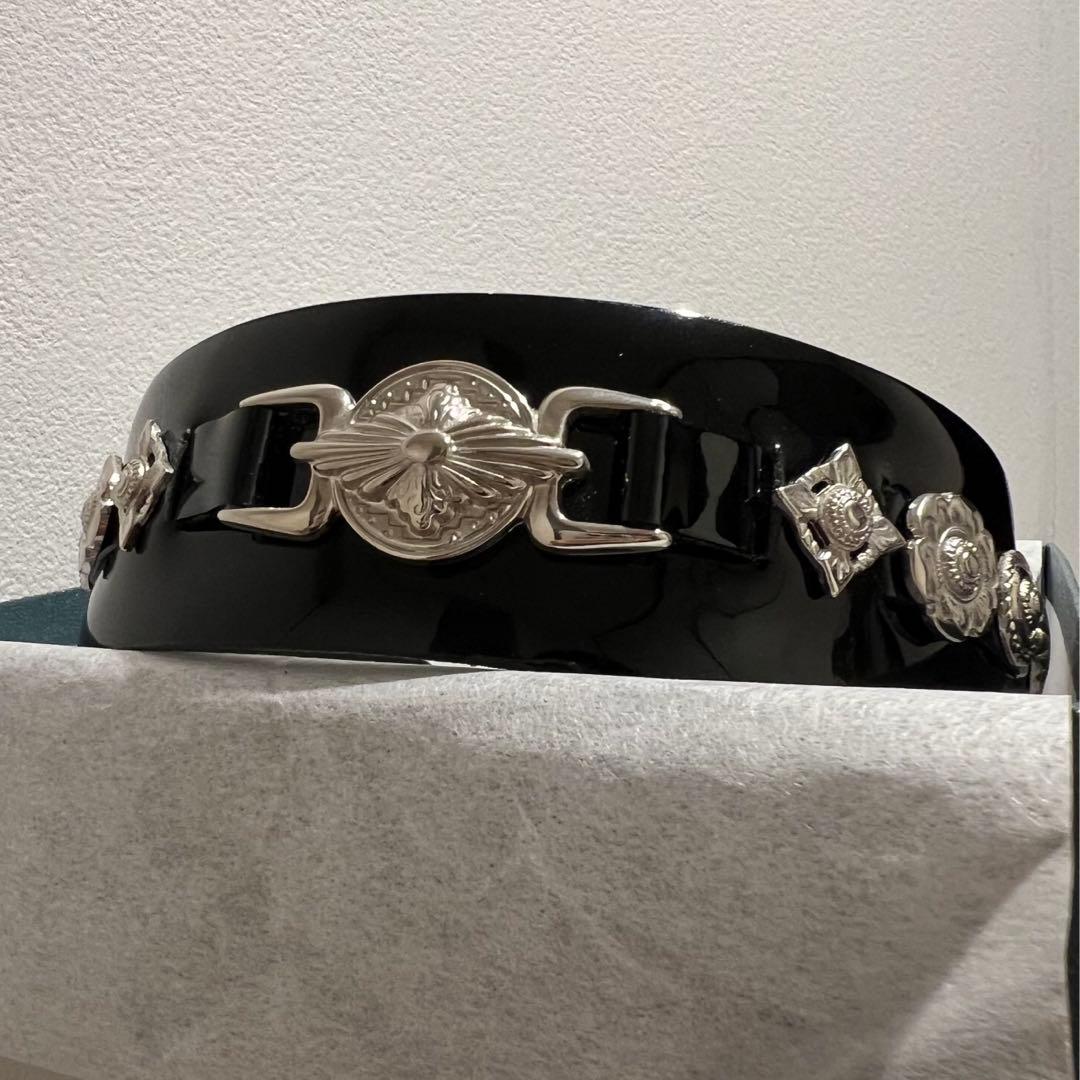 【最終値下げ】希少カラー TOGA Leather headband 2