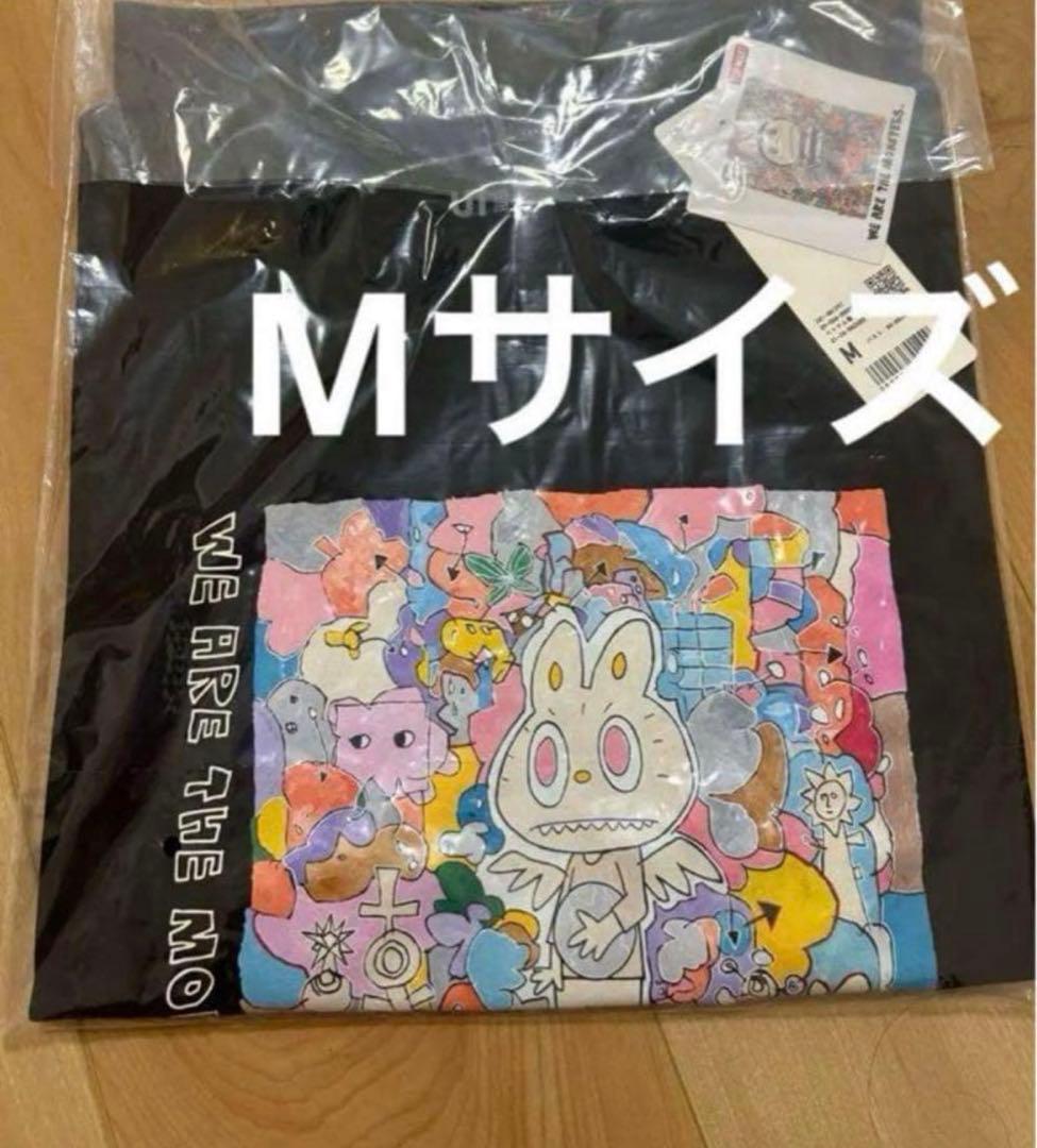 【正規品未開封】Labubu アソート1 ユニクロラブブT おまけ付き M
