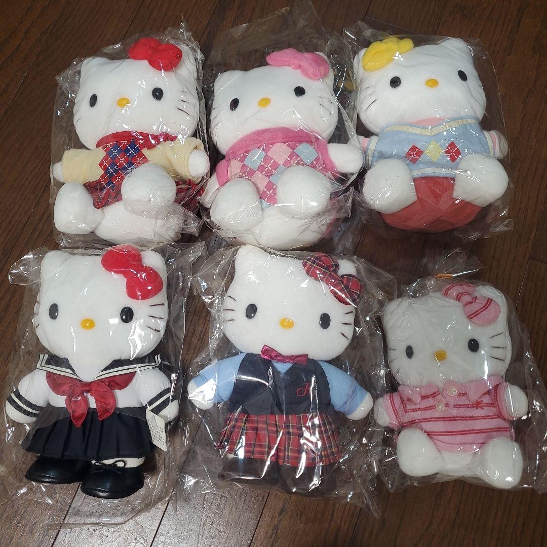 ハローキティ サンリオ ぬいぐるみ キティちゃん マスコット レトロ kitty