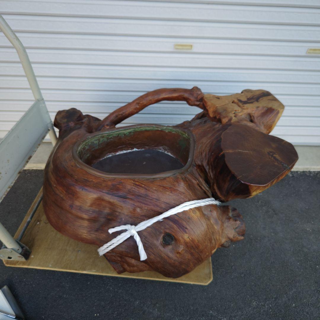 手作り、火鉢
