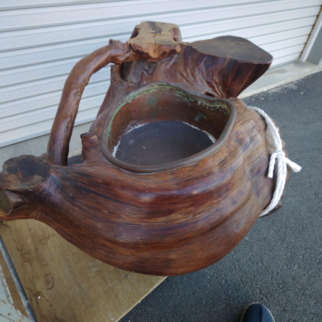 手作り、火鉢