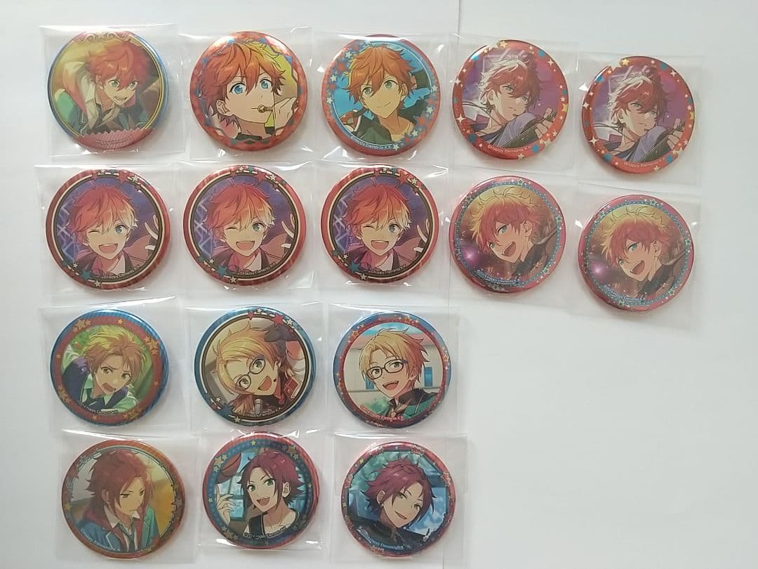あんスタ キャラバッジ 缶バッジ スバル 真 真緒 Trickstar トリスタ