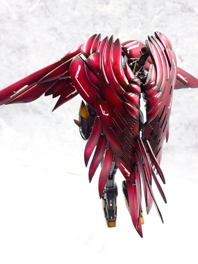 RG ウイングガンダムゼロリベリオン 全塗装 ガンプラ 塗装済み 完成品