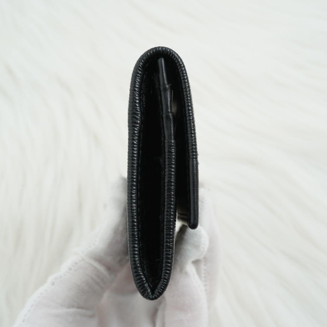 未使用品　箱・カード付き　BVLGARI ブルガリ　小銭入れ　ケース　黒
