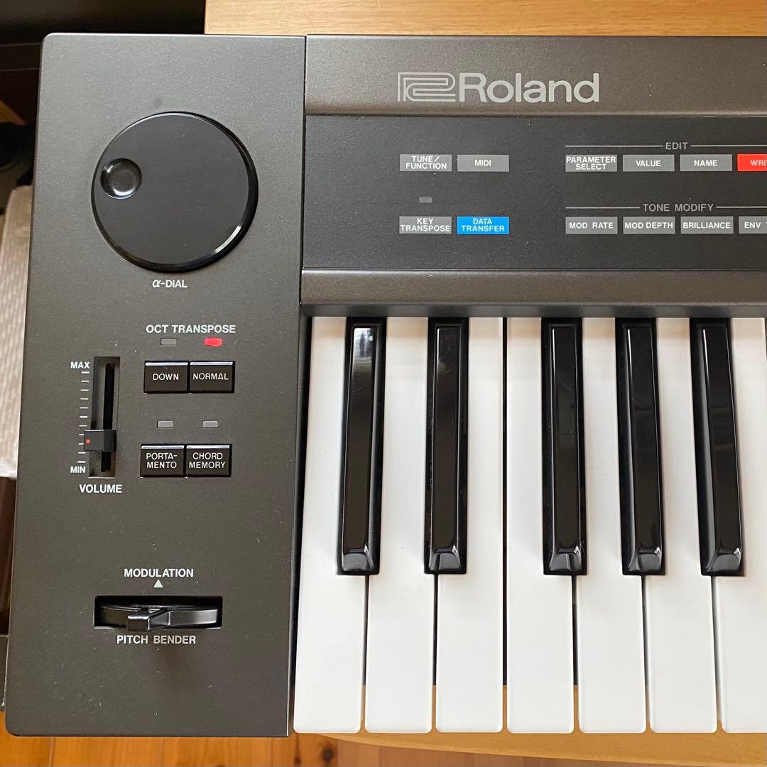 ジャンク Roland αJUNO-2 JU-2 プログラマブルシンセサイザー