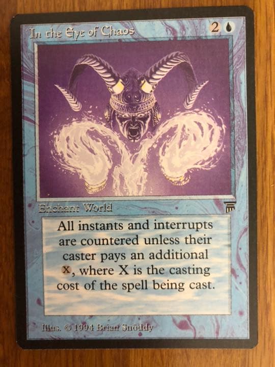 MTG　In the Eye of Chaos　【LEG】 英語