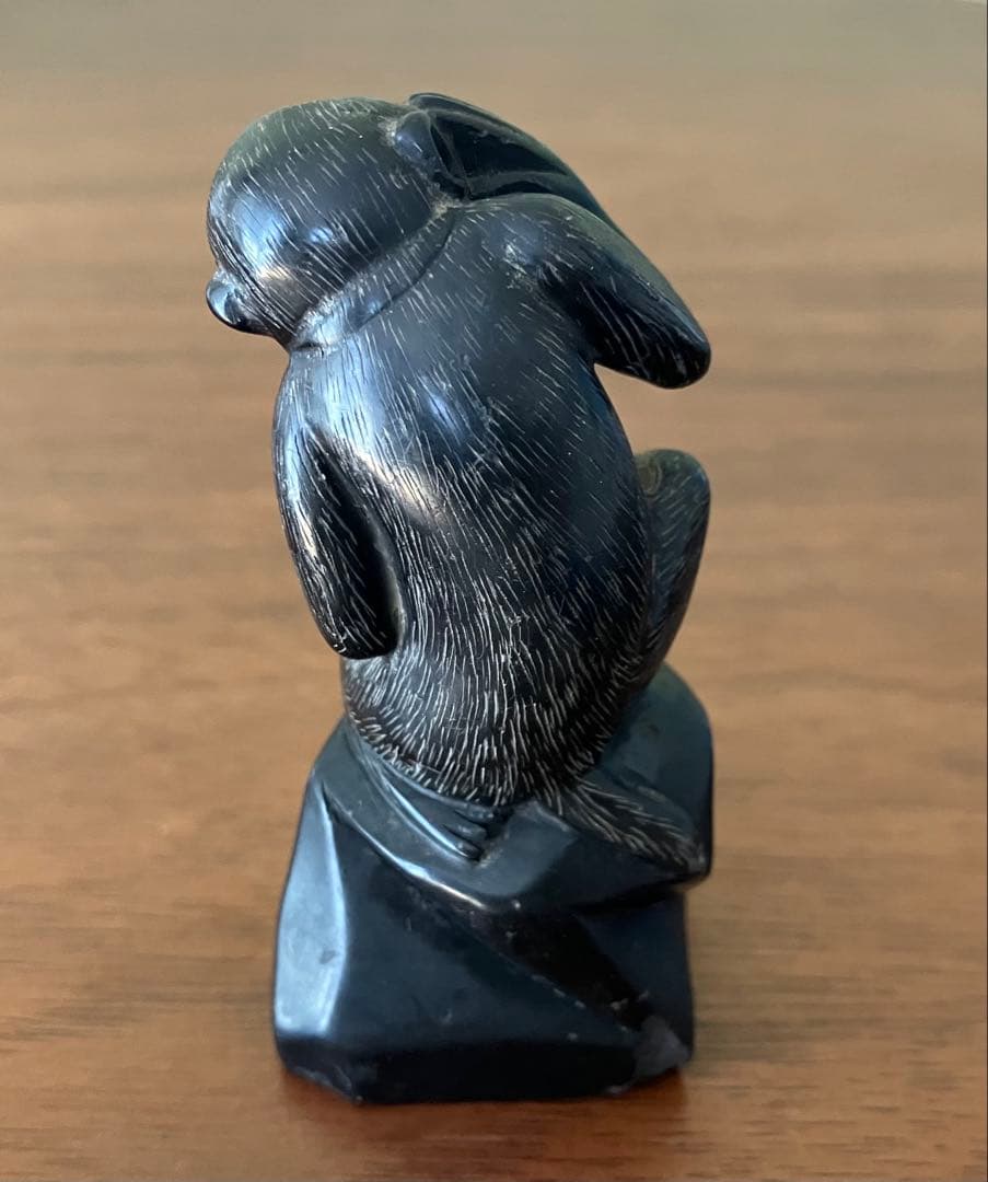猿　石彫刻
