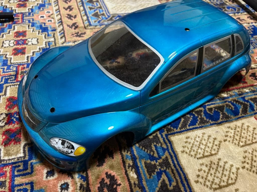 プロライン 1/10 RC用 PTクルーザー 塗装済みボディ メタリックブルー
