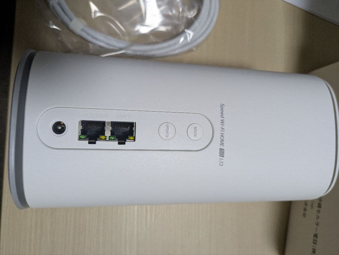 Speed Wi-Fi  5G L03 無線LANルーター