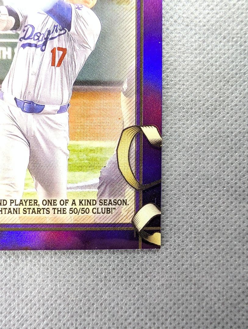 【レア】125枚限定 大谷翔平 2025 Topps Finest 紫 /125