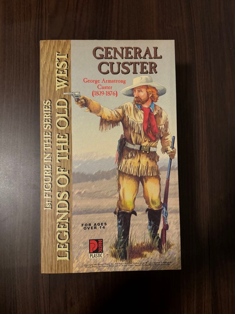 GENERAL CUSTER カスター将軍　フィギュア