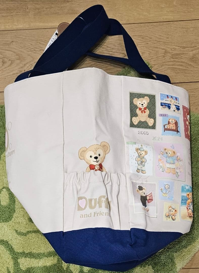 ダッフィー 20周年 トートバッグ ディズニーシー