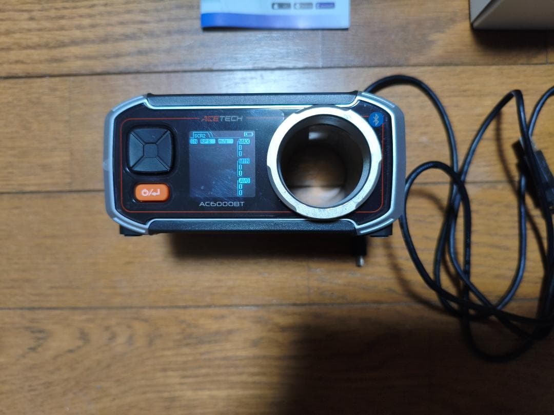 ACETECH AC6000 BT 弾速計　BB弾 射撃速度測定 初速計